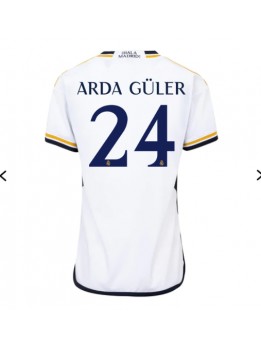 Real Madrid Arda Guler #24 Replika Hemmakläder Dam 2023-24 Kortärmad